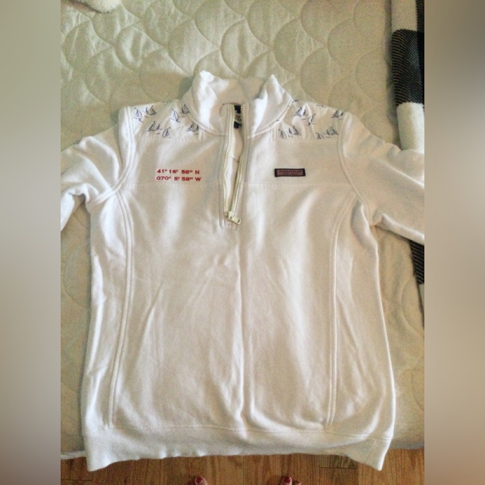 Nantucket vineyard vines quarter zip